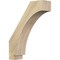 Ekena Millwork 4"W x 14"D x 18"H Imperial Rough Sawn Knee Brace, Douglas Fir BRC04X14X18IMP00RDF - alternate 1